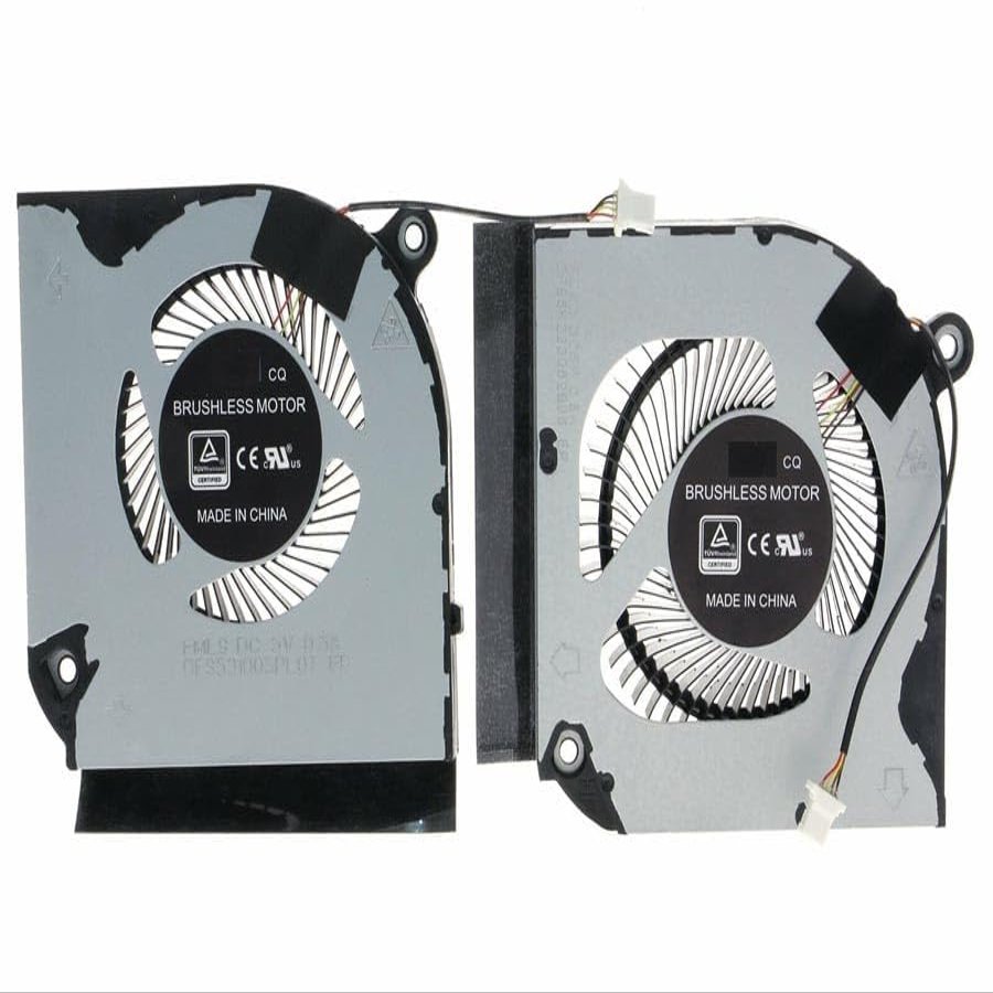 xinzhuoqi New CPU and GPU Cooling Fan Replacement for Acer Nitro 5 AN515-55 AN517-52 FML9 FMAQ DFS5K223052836 DFS5310050PL0T DC2800QDF0 DC2800QEF0 Fan Package Include 1Pair Fan