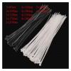 NORAZE 100Pcs Self-Locking Plastic Nylon Cable Ties Binding Straps Fastening Ring Width 1.8mm 2.5mm 3.5mm (Color : Black, Size : 5x300 Width 3.5mm) view 3