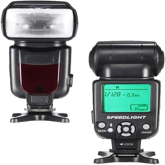 Speedlite Flash with LCD Display Compatible with Canon EOS Rebel T8i