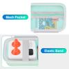 BOVKE Carrying Case Compatible with Yoto Mini 2024 Edition Kids Audio Music Player Children Speaker Plays Audiobook Cards Radio with Space for Extra Yoto Cards and Cables, Green view 4