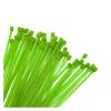 NORAZE Self-Locking Plastic Nylon Wire Cable Zip Ties 100pcs Green Cable Ties Fasten Loop Cable (Color : Green, Size : 5x200) view 1
