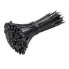 NORAZE 100pcs Nylon Cable Ties Plastic Self-Locking Cable Clamp Clips Zip Ties Gardening Supplies Black White 100/120/150mm (Color : Black, Size : 1.9mmx120mm) view 1