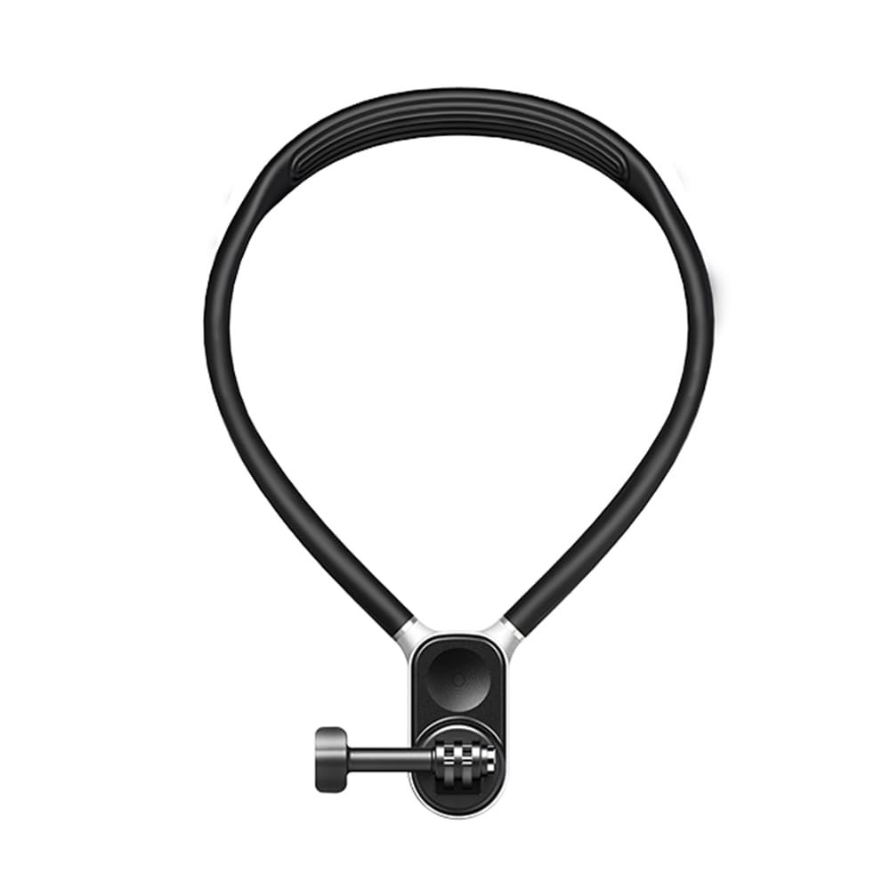 Andoer Magnetic Neck Selfie Holder with Phone Clip Vertical Mount Kit, Compatible with GoPro 12/11/10/9/8/7 Insta360 DJI Osmo Action Cameras and Smartphones