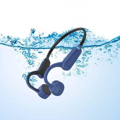 Soveign Bone Conduction Headphones Swimming Headphones Waterproof Headphones for Swimming 16GB MP3 IPX8 Waterproof Lightweight Open-Ear Headphones Bone Conduction Headphones Bluetooth