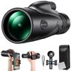 K&F Concept 8-32X50 Zoom Monocular - High Power Dual Focus Prism Compact Monoculars for Kids Adults, with Phone Adapter, Low Light Night Vision, FMC Lens for Bird Watching Hunting Travel Camping Starg view 1