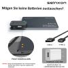 Wallet Tracker RFID Blocking Card & Mini Keychain Tag Item Finder with Recharge Clip Works with Apple Find My (iOS Only) view 4