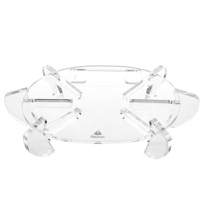 Aokicase Compatible with Sonos Move Holder, Desktop Holder, Sonos Move Stand Accessories with Integrated Cable Management, Smart Home Speaker Accessories Rack (Sonos Move, Transparent), 1 Piece