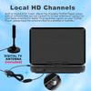 12.5" Portable TV/DVD Player - 10.1" HD Swivel Screen, Digital Tuner/HDMI/USB/AV, Built-in Battery, High Volume Speakers - Perfect for Car/Travel view 3