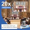 AVKANS Budget NDI PTZ Camera Bundle Kits - 2 Units AV-E20-NDI PTZ Camera and 1 Unit Super Joystick Controller for Church Live Streaming Services view 4
