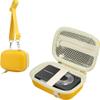 Leayjeen Digital Camera Case Compatible with CAMKORY/KODAK PIXPRO FZ45/FZ55/Canon PowerShot ELPH 180/ Sony DSCW800/ FHD 1080P 44MP Point Digital Camera,Compact Digital Camera-Yellow(Case Only) view 1
