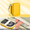 Leayjeen Digital Camera Case Compatible with CAMKORY/KODAK PIXPRO FZ45/FZ55/Canon PowerShot ELPH 180/ Sony DSCW800/ FHD 1080P 44MP Point Digital Camera,Compact Digital Camera-Yellow(Case Only) view 2