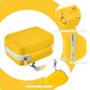 Leayjeen Digital Camera Case Compatible with CAMKORY/KODAK PIXPRO FZ45/FZ55/Canon PowerShot ELPH 180/ Sony DSCW800/ FHD 1080P 44MP Point Digital Camera,Compact Digital Camera-Yellow(Case Only) view 4