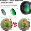 EKsma 20x50 High Power Binoculars for Adults, HD Professional/Daily Waterproof Binoculars Telescope for Bird Watching Travel Hunting Football Games Stargazing view 2