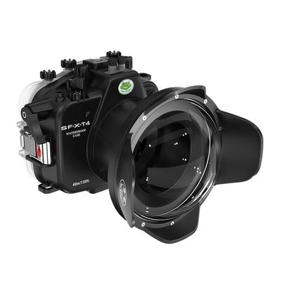 Seafrogs [40M/130Ft] Underwater Housing for Fuji XT4 W/ 6Inch Dome Port, Waterproof Diving Camera Case for Fujifilm Xt4 for Xf 16-80Mm F/4 R, Xf 18-55Mm F/2.8-4 R