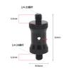 BGNing Camera Screw Adapter Thread 1/4 to 3/8 Male Female Mount Adapter Plate Screw Mount for Camera Flash Tripod Light Stand (Q 1 4 to 1 4 Male) view 2