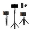 Fotopro Desktop Tripod All Metal Material Aluminum Alloy 360 Degree Ball Head 1/4 Inch Screw Mini Portable Table Tripod for Cell Phone DSLR Camera Travel Photograph Vlog Video (SY-390+P-2HX Set) view 1