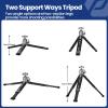 Fotopro Desktop Tripod All Metal Material Aluminum Alloy 360 Degree Ball Head 1/4 Inch Screw Mini Portable Table Tripod for Cell Phone DSLR Camera Travel Photograph Vlog Video (SY-390+P-2HX Set) view 3