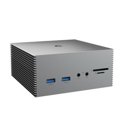 USB-C Docking Station 16-in-1: Triple Display, Charging Support, 4K HDMI, DP, VGA, 7 USB Ports, Ethernet, SD/TF Card Reader - Compatible with Windows, and MacOS - Mirror Mode Supported