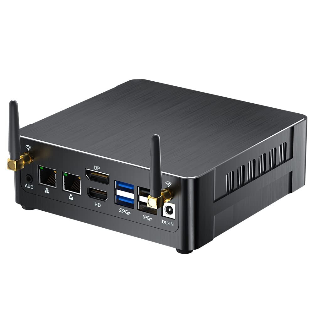 Thdeukoty Mini PC i7-1260P Windows 11 Pro (TPM2.0), Desktop Computer 32G RAM 512G Pcie 4.0 SSD, DP/HDMI/Type-C Triple Display, Auto Power on, Dual LAN WiFi 6 Bluetooth 5.1 for Home/Business/Gaming
