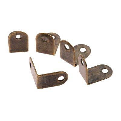 20pcs/Set Mini Corners w/Screws Antique Bronze Decor Protectors 15 * 9mm Book Scrapbook Albums Menu Diary Wood Jewelry Box Cover