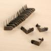 20pcs/Set Mini Corners w/Screws Antique Bronze Decor Protectors 15 * 9mm Book Scrapbook Albums Menu Diary Wood Jewelry Box Cover view 2