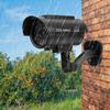 Solar Powered Waterproof Imitation Dummy Security Fake Camera, Fake Camera with Flashing Led Light, Fake Security Cameras for Shopping Malls, Hotels view 4