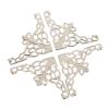 10Pcs Jewelry Box Book Corner Bracket Notebook Menus Decorative Corner Protector Guard Antique Bronze/Gold/Silver 36 * 36 * 50mm view 1