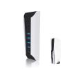 5 Port USB Hub Extender for Accessories, Include 4X USB 2.0 1x USB Fast Charging Port 1x USB C Port, High Speed Expansion Hub Charger for Game Console view 1