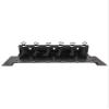 Six Bay Rapid Vehicle Charger for Kenwood NX-320E3 Rechargeable Two Way Radio (Slim Design) view 3