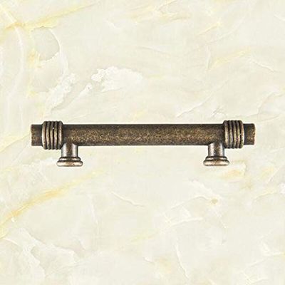 Southst Antique Bronze Handles Zinc Alloy Vintage Furniture Hardware Pulls Cabinet Drawer Knobs Closet Knob Bar Pulls - (Color: 460139)