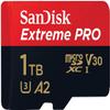 SanDisk Extreme Pro 1TB Micro SD (2) Memory Cards Works with GoPro Action Camera Hero 12 Black (SDSQXCD-1T00-GN6MA) V30 U3 Bundle with (1) Everything But Stromboli MicroSDXC & SD Card Reader view 3