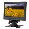 Sxhlseller 7 Inch Computer Monitor 1024x600 Portable Display with ni HD VGA AV Inputs for Gaming Office Car Use - Built-in Speakers (US Plug) view 1