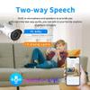 8CH 5MP POE Home Security Cameras System, Outdoor 2K Surveillance Camera NVR Kit with Two Way Audio, Motion Detection, Color Night Vision, Remote Viewing view 2