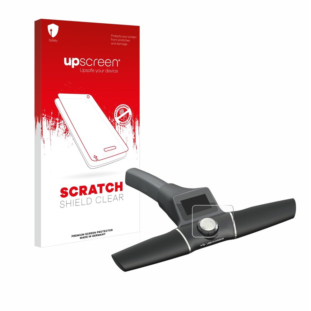 upscreen Scratch Shield Screen Protector compatible with Motocaddy S1 Electric Trolley (2022) - HD-Clear, Anti-Fingerprint