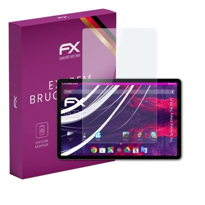 atFoliX Plastic Glass Protective Film compatible with Samsung Galaxy Tab S9 FE, 9H Hybrid-Glass FX Screen Protector