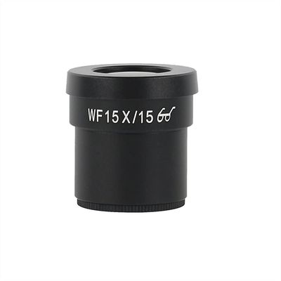 Lab Microscope Slides WF10X WF15X WF20X Reticle Wide-Angle Field Scale Measurement Eyepiece 30MM for Binocular Trinocular Stereo Microscope Microscope Parts (Color : WF15X-15)