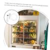 Healifty Refrigerator Drain Line Cleaner Tool for Fridge Water Line Cleaning and Blockage Removal Reusable Drain Hole Cleaning Device for Refrigerators and Freezers 5.9 Inch Durable Plastic view 2
