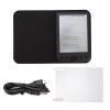 plplaaoo Portable Ebook Reader, 6in 800x600 High Definition Ink Screen E Reader, 8GB 512MB Ereader with Protective Case Film for Reading, Long Battery Life view 1