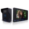 2.4 GHz Wireless Video Doorbell Intercom System,Video Door Phone with 7''Touch Key Monitor,HD Camera Video Doorbell Kit Unlock for Home Office Apartment,Wires Free view 1