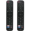[2pcs/Pack] PerFascin Replacement Remote Control Fit for Hisense TV 65H7B ES-A150203 43H6C 43H7C 50H5C+ 55H5C+ 50H6GB 50H7GB 50H7GB1 50H8107 50H8C 50CU6000 55CU6000 65CU6200 H10B 50H8C+ 55H8C+ H8C view 1