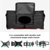 Outdoor TV Cover 40 to 43 Inches, Christmas Red Stripe Waterproof and Weatherproof TV Cover with Remote Control Pocket, Flat Screen TV Cover Protector for Outside TV view 4