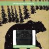 Yukro Outdoor TV Cover 48 to 50 Inches, Retro Polar Bear Pine Tree Silhouette Waterproof and Weatherproof TV Cover with Remote Control Pocket, Flat Screen TV Cover Protector for Outside TV view 3