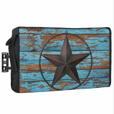 Outdoor TV Cover 40 to 43 Inches, Vintage Wood Textured Background West Star of Texas Waterproof and Weatherproof TV Cover with Remote Control Pocket, Flat Screen TV Cover Protector for Outside TV