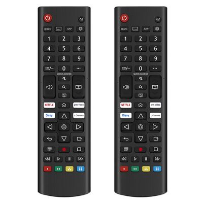[2pcs/Pack] PerFascin Replacement Remote Control AKB76040302 Fit for LG LED TV 24LQ510S 24LQ520S 27LQ625S 27LQ615S 27LQ600S