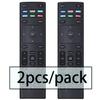 [2pcs/Pack] PerFascin Replacement Universal Remote Control XRT136 Fit for Vizio Smart TV E65-F0 E70-F3 E75-F1 E75-F2 E80-F3 M437-G0 M507-G1 M556-G4 M557-G0 M558-G1 M55-F0 M656-G4 M657-G0 M658-G1 view 2
