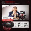 IFOOTAGE Mini Tripod for Camera with Fluid Head and Quick Release Plate, Desktop Tripod Compatible with Sony, Nikon, Canon DSLR Camera, Cobra 3 Base & Komodo K5S view 3