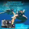 Action Camera 4K30fps with 64G SD Card,HD Waterproof Camera 131ft Underwater Cameras 20MP Pre-Recording WiFi Camera 170 Remote Control Sports Cameras with 2 Batteries Helmet Mount Accessories Kits view 4