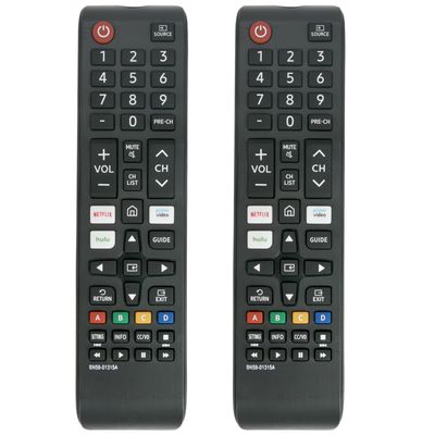 [2pcs/Pack] PerFascin Replacement Universal Remote Control BN59-01315A Fit for Samsung 2019 UHD Smart TV (RU7300 RU7200 RU7100 RU730D RU710D)