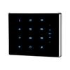 125khz Slim Metal Access Control Card Reader with PIN Keypad or Swipe Verification Tempered Glass Material Wiegand 26 34 Format 13.56mhz Contactless RF Reader (13.56MHZ Wiegand) view 1