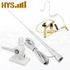 HYS VHF Marine Antenna Waterproof 3DBI 43.3inch Fiberglass Antennas W/22.9ft(7m) RG58+ HYS 3.5mm 1 Wire Listen Only Headset, Receiver/Listen ONLY Surveillance Earpiece view 1